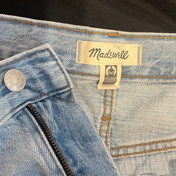 Madewell The Perfect Jean Short size 25 like new - Picture 5 of 6